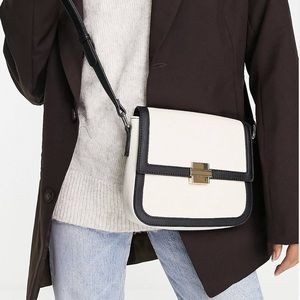 NWOT Canvas Crossbody Bag